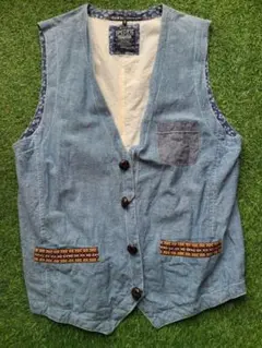 ジレ カットソー SPECIFIC FUNKY BASS メンズ Lサイズ