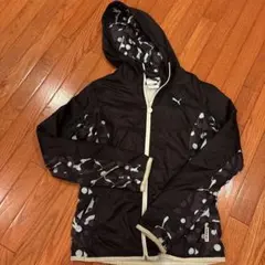 PUMA フード付きジャケット S 黒/多色