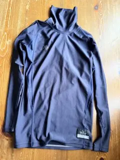 DESCENTE 濃いネイビー ハイネック アンダーシャツ