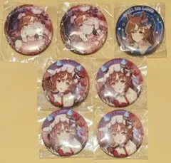 ウマ娘 スティルインラブ トラベルポップアップストア バッジ 18個 ウマ娘 スティルインラブ トラベルポップアップストア バッジ 18個