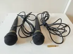 【動作確認済】Panasonic ダイナミックマイク 2本セット／RP-VK25のサムネイル