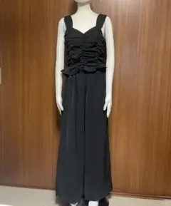 ブラックフリルパンツセットアップ　新品