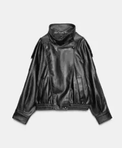ZARA フェイクレザージャケット
