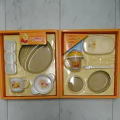 【値下げ】未使用☆コンビ ベビー食器セット くまのプーさん