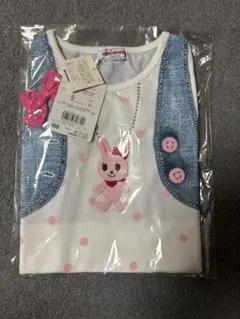 ミキハウス ウサギ刺繍 Tシャツ 100センチ