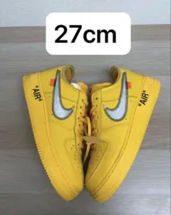 Off-White × Nike Air Force 1 Low Goldのサムネイル