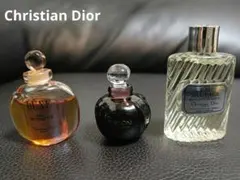 未使用☆クリスチャンディオール☆ミニ香水3点セットDUNE/POISON他