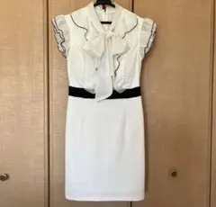 キャバドレス、フリル リボンタイ ドレス、デイジーストア