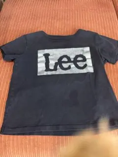 LEE ロゴTシャツ　黒　110〜120センチ