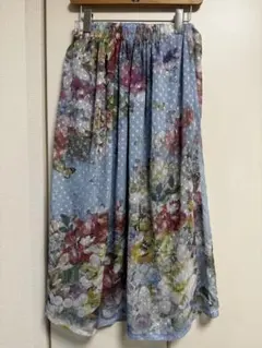 ScoLar 花柄スカート