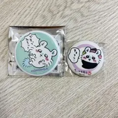 新品未開封】 ちいかわ寿司 缶バッジ ちいかわ モモンガ 4個セット