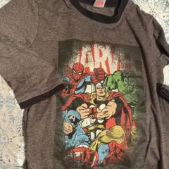 MARVEL アベンジャーズ Tシャツ グレー140サイズロンTのサムネイル