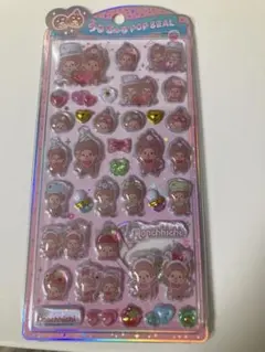 モンチッチ うるちゅるポップシール