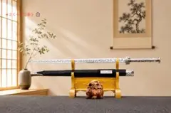 伝説再現】軒轅剣 全長108cm 一体合金柄 実木包皮鞘 模造刀 - メルカリ