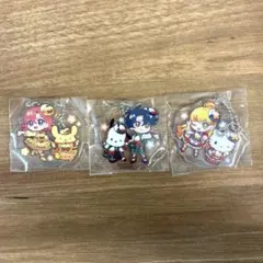 ひみつのアイプリ サンリオコラボキーホルダー 3点セット