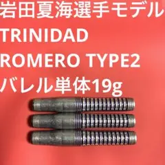 岩田夏海TRINIDADトリニダードROMEROロメロ2 19g定価14800円 ダーツ > ソフトダーツ > ブランド【タ行】 > トリニダード > PRO