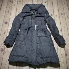 レディース　ダウンジャケット ロング　Sサイズ　ベルト付き