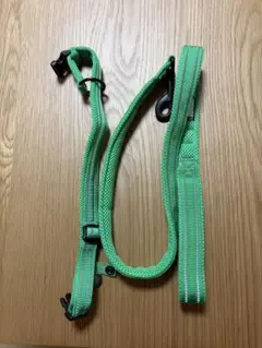 【新品未使用】　犬用　Truelove グリーン ハーネス＆リードセットLサイズのサムネイル
