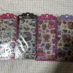 【正規品】サンリオ　ドロップジェリー４枚セット