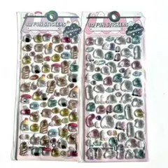 【残り1点】A オバケーヌ　ボンボンドロップシール　2枚セット　立体シール