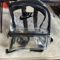 ぴよーん様専用【希少品】NIKE クリアバッグ　リュック　透明　デカロゴ