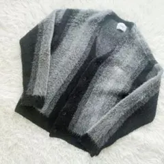 【極美品】Younger Song カーディガン　モヘア風　Lサイズ　ゆったり