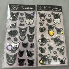新品　Kuromi うさはなシール・ステッカーセット 2シート