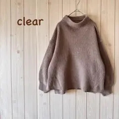 CLEA リブニット 2WAYタグ付新品！！ - メルカリ