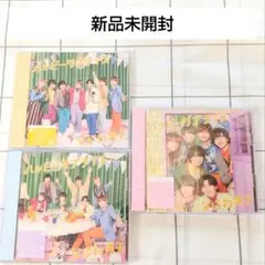 신품 미개봉 なにわ男子 ハッピーサ 프라이즈(게임센터 경품) シングル CD＋DVD
