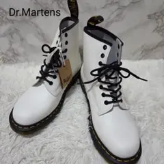 タグ付き未使用 ドクターマーチン 8ホール ブーツ ホワイト 11822 ハイ タグ付き未使用 ドクターマーチン 8ホール ブーツ ホワイト 11822 ハイ