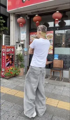 H&M スーパーバギーデニム