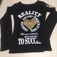 ♥️CORNFLAKE レオパード柄ハート長袖Tシャツ♥️