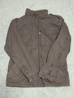 Levi's グリーン ミリタリージャケット