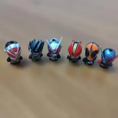 仮面ライダー ミニフィギュア 6体セットのサムネイル