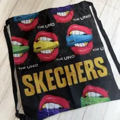 SKECHERS THE UNO ナップサック シューズバッグ　非売品　リュックのサムネイル