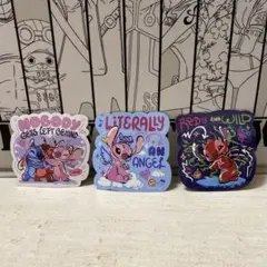 スティッチ ステッカーセット 3枚