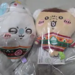 ちいかわ　エニマイくじ　 ぬいぐるみキーホルダー　 モモンガ　くりまんじゅう