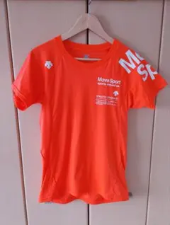 DESCENTE Move Sport Tシャツ オレンジ M