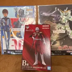 一番くじ機動戦士ガンダムB賞シャア・アズナブル MASTERLISE G賞ポスタ