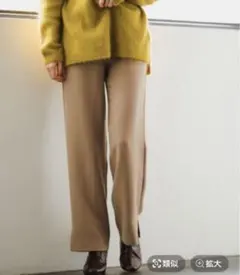 Bayflow ストレート ドロスト パンツ