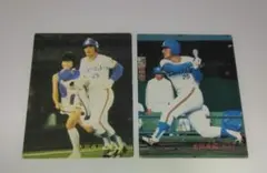 カルビープロ野球カード1975年版 中日ドラゴンズ星野仙一 高木守道2枚