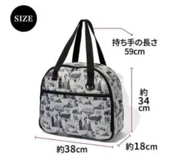 Moomin ムーミン 大容量ボストンバッグ 大人のおしゃれ手帖 付録