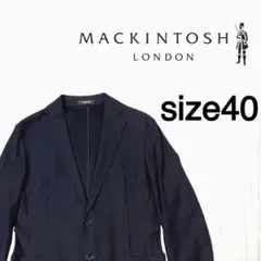 ✨マッキントッシュ ロンドン✨40✨テーラードジャケット♪ネイビー