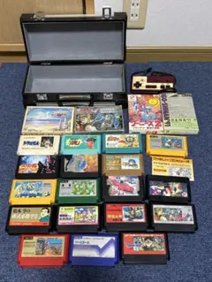 ファミコンソフトセット 希少コントローラー ソフト22本　BOX付き 限定価格