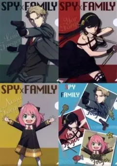 EC♥ スパイファミリー クリアファイル コレクション コンプ ⑤