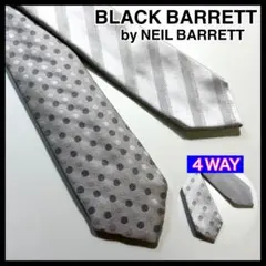 BLACKBARRETT by ニールバレット　ネクタイ　4way ドットのサムネイル