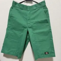 ディッキーズ　dickies ハーフパンツ　短パン　緑　28