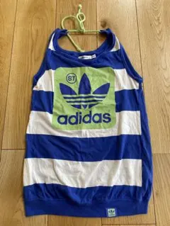 レトロ希少✨adidas タンクトップ 夏 フェス - メルカリ