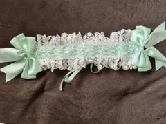 ヘッドドレス ミントグリーン