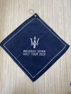 【新品・未使用】MASERATI JAPANGOLFTOUR 2019 ハンカチ